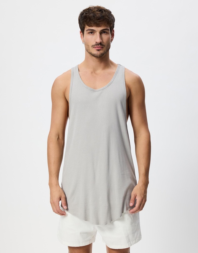 Surrounded By Ghosts - The Lawsonite Rib Knit Singlet