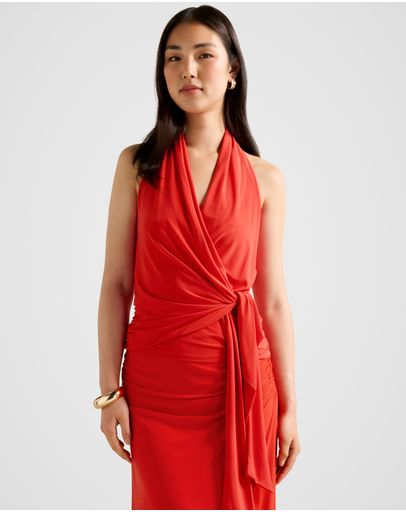 Bright Red Co-ord