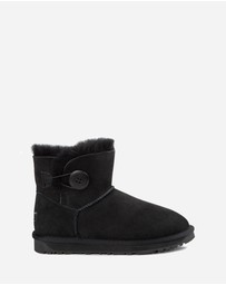 Ozwear Connection Uggs - Ugg Classic Mini Button Boots (Water Resistant)