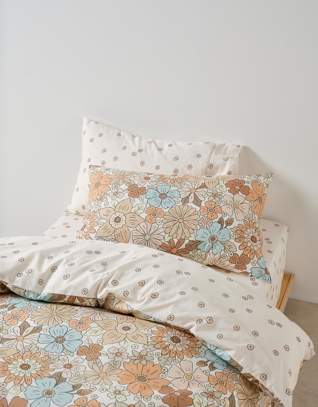 Linen House Kids - Flower Garden Quilt Cover Set