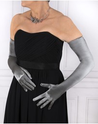 DENTS - Long Opera Satin Gloves