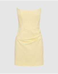 Shona Joy - Lani Strapless Corset Mini Dress