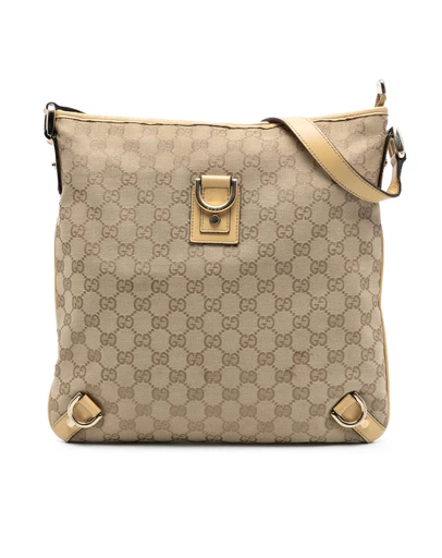 Pre-Loved by Azura Reborn - Pre-Loved GG Canvas Abbey D Ring Crossbody