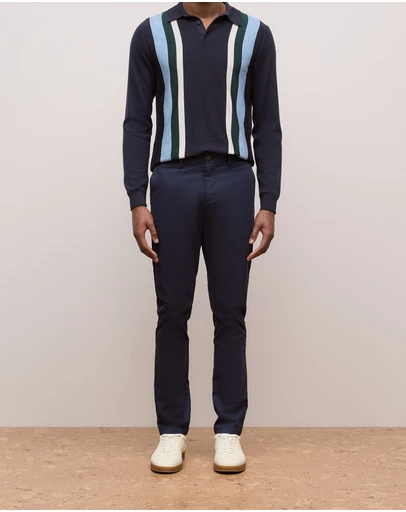Trenery - Slim Fit Chino in Navy