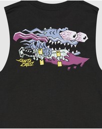 Santa Cruz - Meek Scratched Slasher Muscle Tee  - Teens