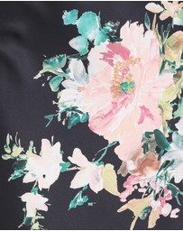 Petal & Pup - Anika Maxi Dress - Black Floral