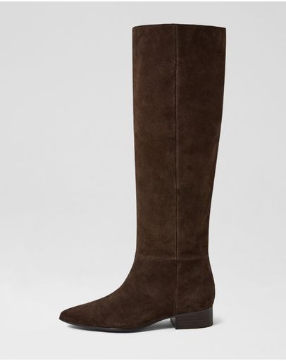 DK CHOC-BLACK HEEL