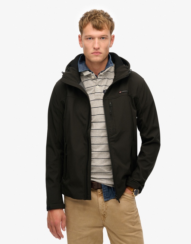 Superdry - Hooded Soft Shell Trekker Jacket