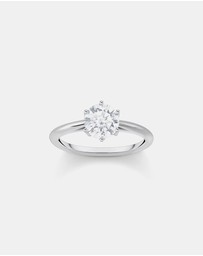 THOMAS SABO - Ring with white zirconia in brilliant cut