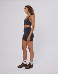Upstate - Air Sculpt 6inch Bike Short - Slate