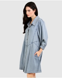 Belle & Bloom - Supercut Denim Dress