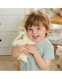 Jiggle and Giggle - Floral Lemon Bunny Rattle
