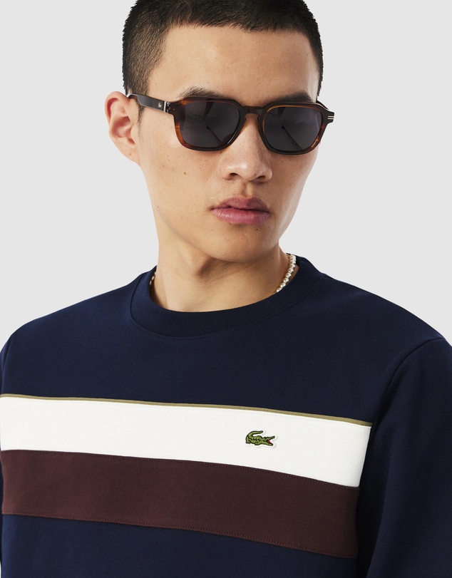 Lacoste - Colour Block Crew Neck Sweat