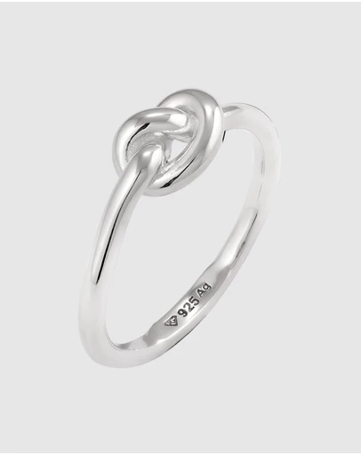 Kuzzoi - ICONIC EXCLUSIVE - Ring Male Knot 925 Sterling Silver