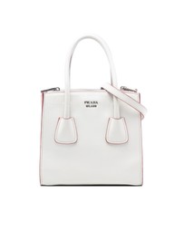 Pre-Loved by Azura Reborn - Pre-Loved Mini Scamosciato Trimmed Glace Calf Twin Pocket Satchel