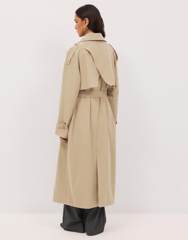 Calli - Karise Relaxed Trench Coat