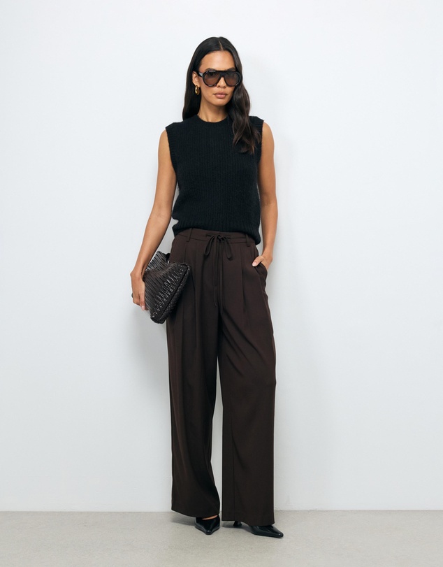 AERE - Calista Relaxed Suiting Pants