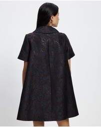 & Other Stories - A-Line Jacquard Mini Dress