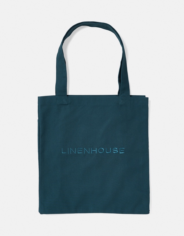 Linen House - Linen House Embroidered Tote Bag