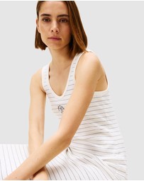 Tommy Hilfiger - Roundall Rib Slim Tank Dress