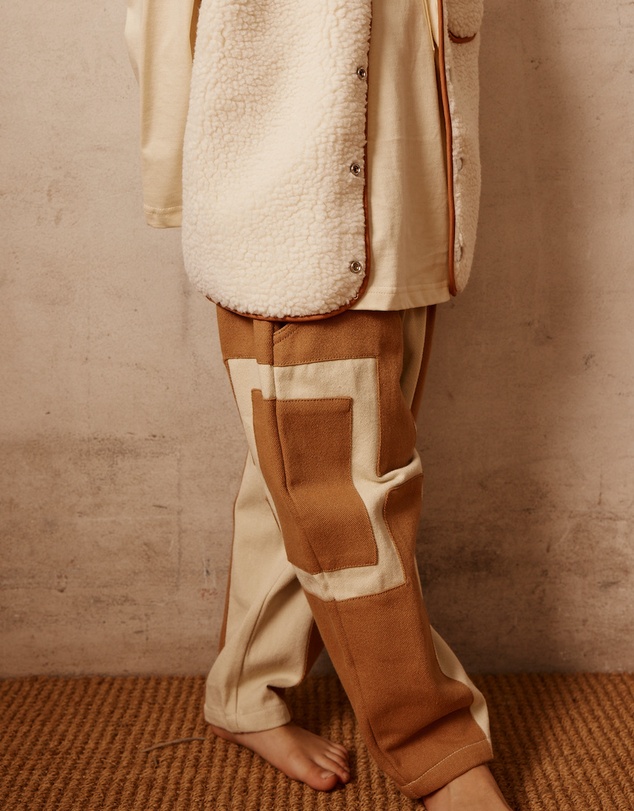Alfred - Chester Patch Pants | Tan