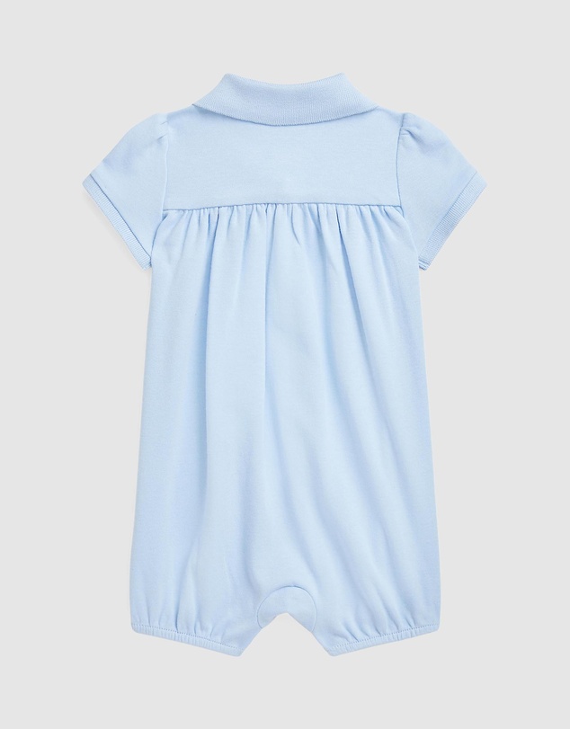 Polo Ralph Lauren - Cotton Interlock Polo Bubble Shortalls - Babies