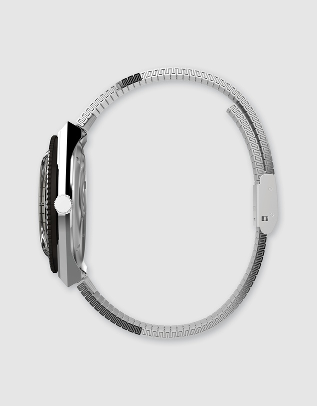 TIMEX - Timex x Seconde Seconde Collab Limited Edition Silver Tone Watch