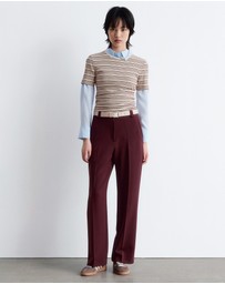 & Other Stories - Wide Press-crease Trousers