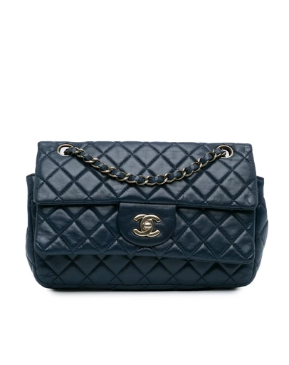 Pre-Loved by Azura Reborn - Pre-Loved CC Quilted Lambskin Double Flap