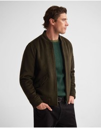 Oxford - Hamish Wool Blend Bomber Jacket