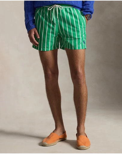 Polo Ralph Lauren - 4.5-Inch Traveler Slim Fit Swim Trunks