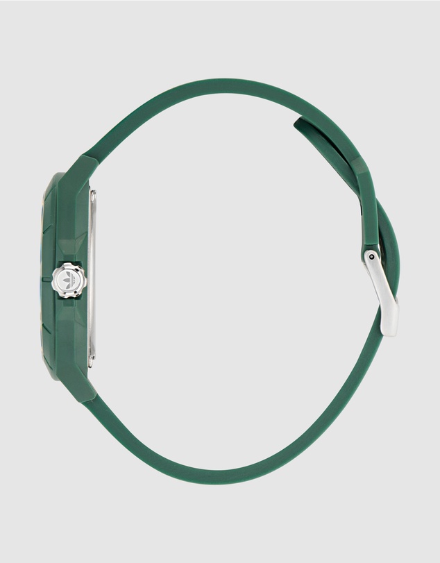 adidas Originals - Project Four 41mm Green Resin Watch