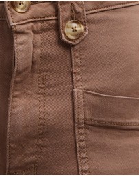 DRICOPER DENIM - Stella Stretch High Waisted Taupe Trouser