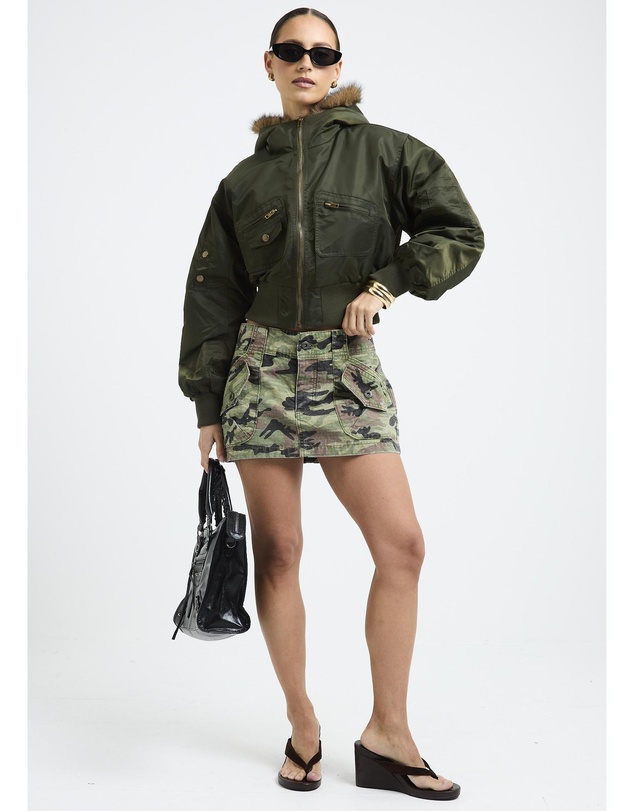 Neon Hart - Boston Hooded Puffer Jacket