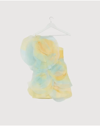 Revibe - Repaired Acler Cotwall Mini Dress - AU 6