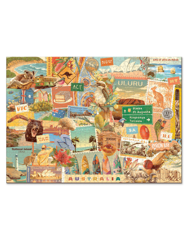 Journey Of Something - 1000 Piece Puzzle - Aussie Road Trip