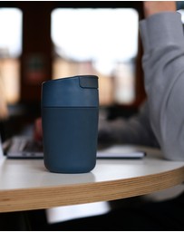 Joseph Joseph - Sipp™ Travel Mug with Flip-top Cap - 340 mL (12 fl. oz) (Blue)