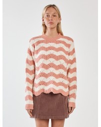 Sass - Nikkita Wavy Stripe Knit