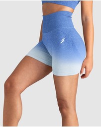 Doyoueven - Ombre Scrunch Seamless Shorts