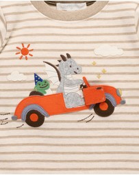 Purebaby - Flying Car Thick Tee -Kids-Babies