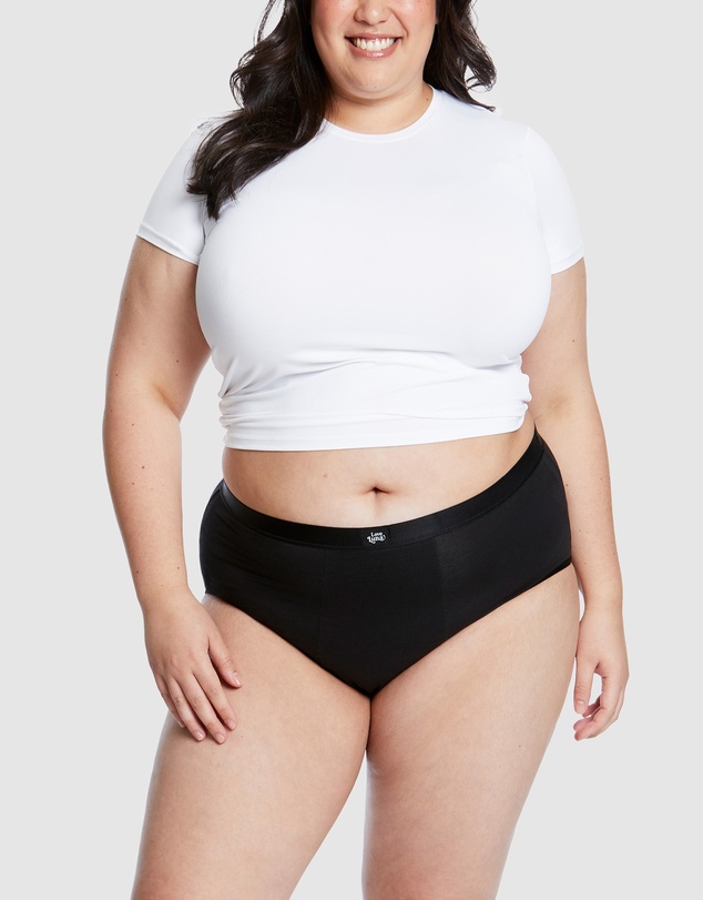 Love Luna - 3 Pack Women's Plus Size Super Full Brief