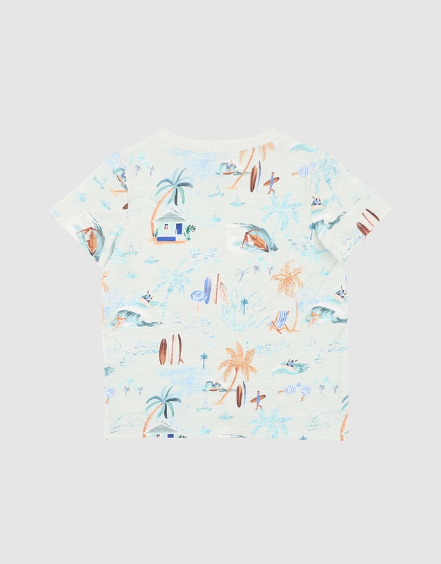Fox & Finch - Surfs Up Print Tee - Kids