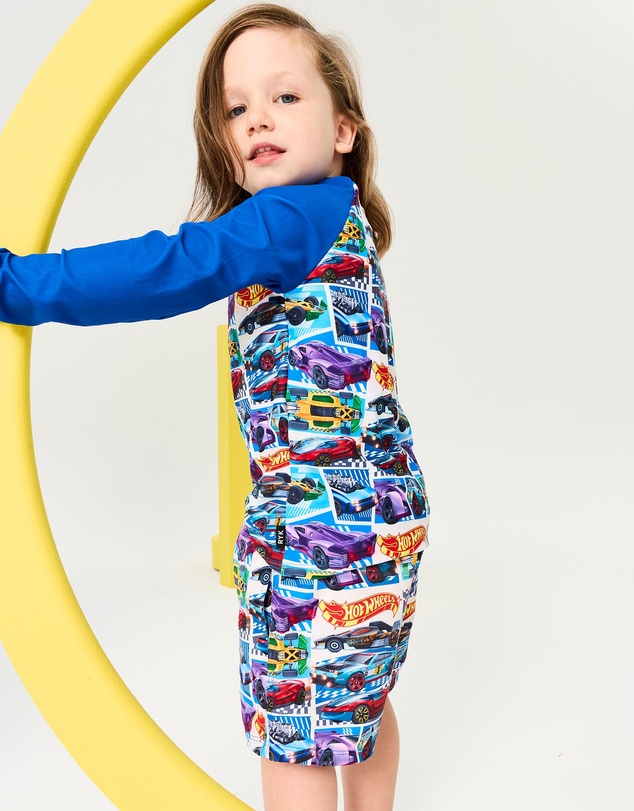 Rock Your Kid - Hot Wheels Comic Rashie Set - ICONIC EXCLUSIVE - Kids-Teens