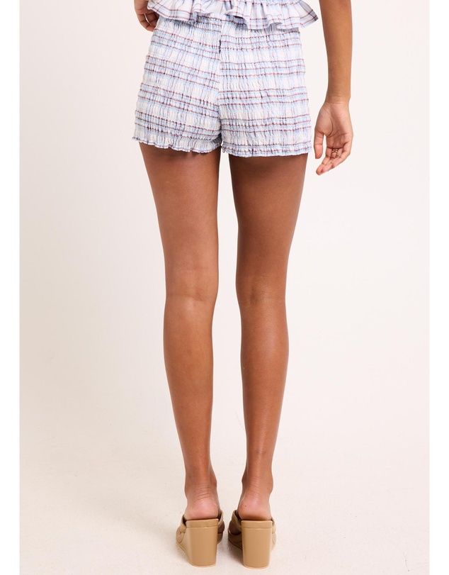 Insight - Harley Shirred Check Shorts