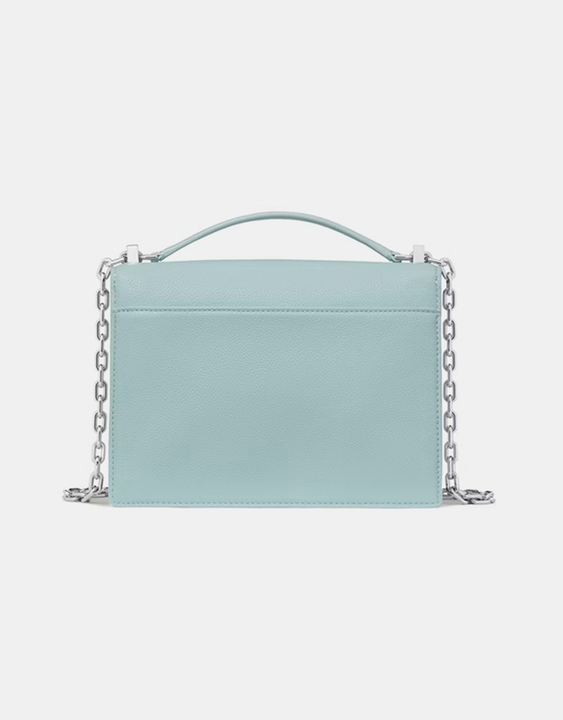 Kate Spade - Deco Pebbled Leather Chain Shoulder