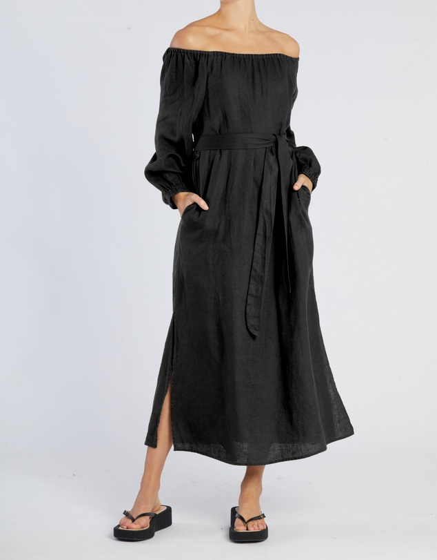 Amelius - Tala Linen Maxi Dress