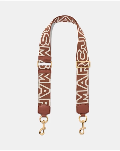 Marc Jacobs - The Outline Logo Webbing Strap