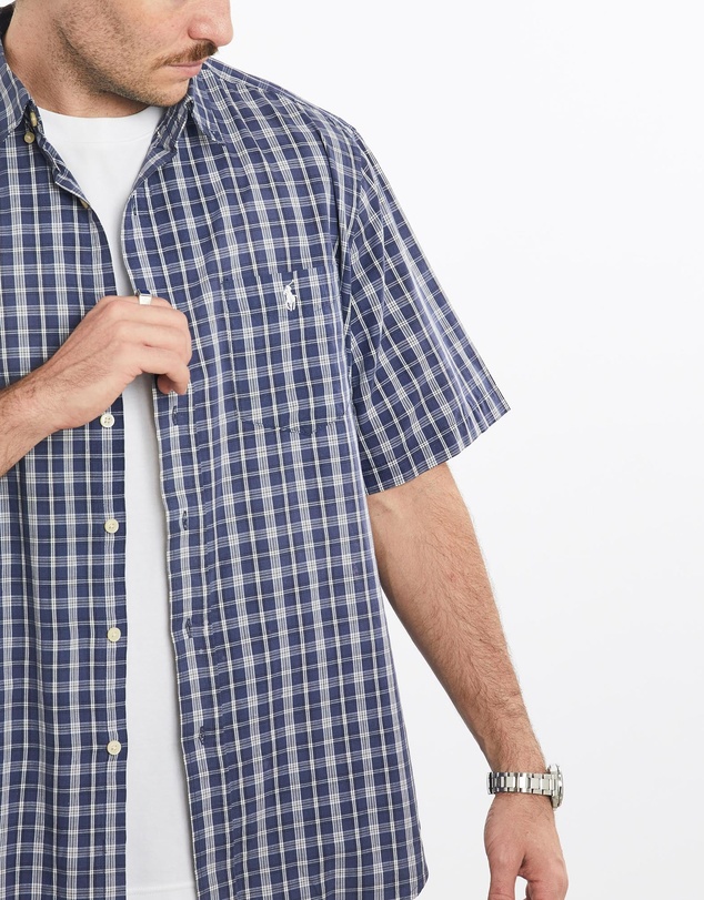 Vintage by The Real Deal - Pre Loved - Vintage 90s Polo Ralph Lauren Short Sleeve Button Up Shirt