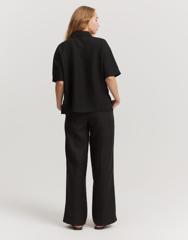 Country Road - Organically Grown Linen Short Sleeve Shirt