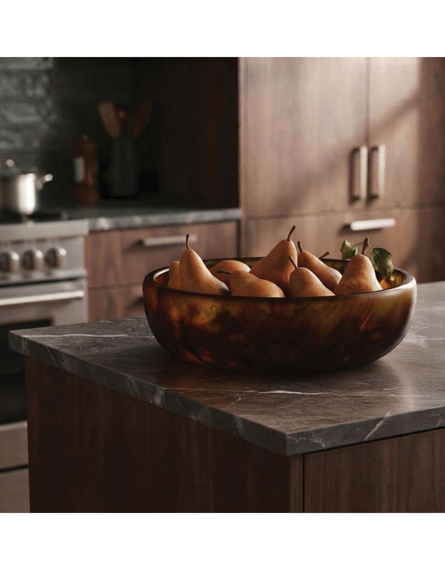 Urban Attitude - Urban Attitude GAB Extra Large Bowl 59.5 Wide by 12.5 Height - Dark Cocoa